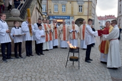 Wigilia Pachalna w Kościele OO. Franciszkanów w Przemyślu