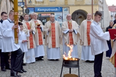Wigilia Pachalna w Kościele OO. Franciszkanów w Przemyślu