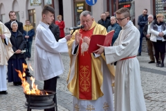 Wigilia Pachalna w Kościele OO. Franciszkanów w Przemyślu