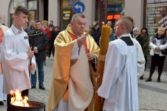 Wigilia Pachalna w Kościele OO. Franciszkanów w Przemyślu