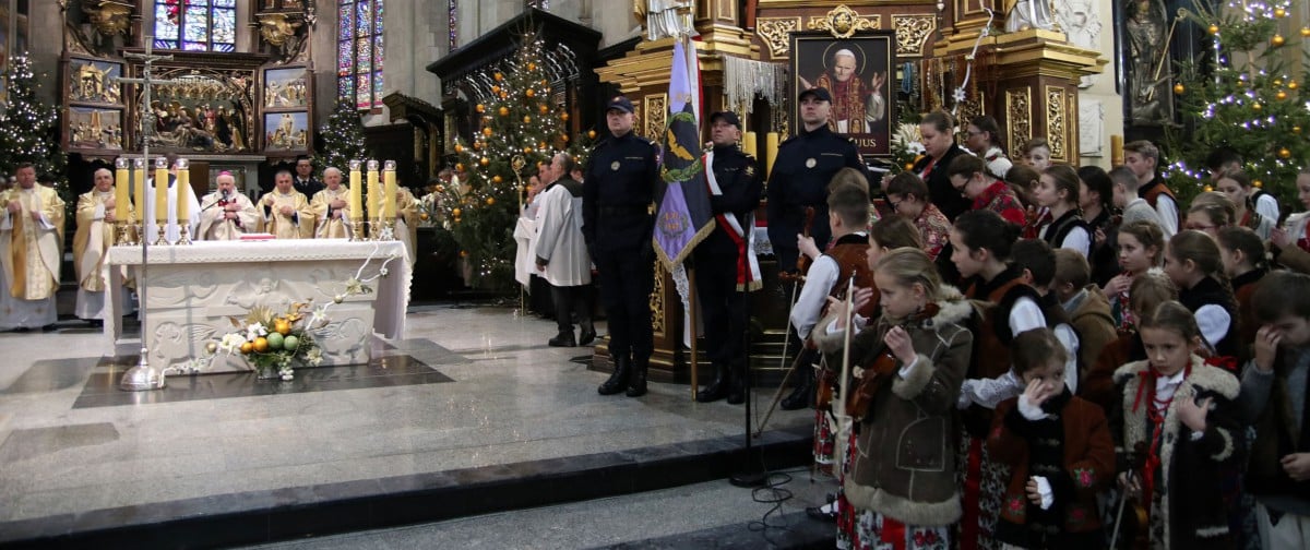 Eucharystia sprawowana pod przew. abpa Adama Szala, Przemyśl, 26 stycznia 2019 r., fot. Piotr Michalski